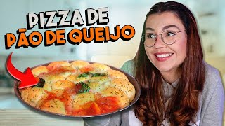 FIZ PIZZA DE PÃO DE QUEIJO 👀 [upl. by Christie]