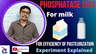 Phosphatase Test for milk Test for efficiency of Pasteurization of milkAlkaline Phosphate Test Kit [upl. by Nawrocki]