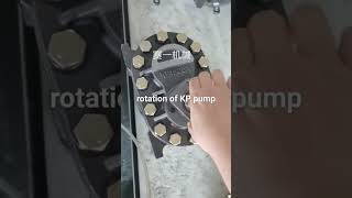 KP35 KP55 KP75 KP1403 KP1405 KP1505 Japanese dump truck gear pump rotation [upl. by Adelbert]