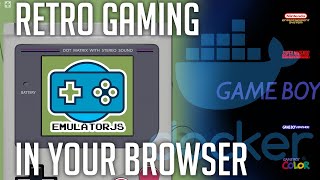 Retro Gaming in Your Browser with EmulatorJS [upl. by Sarajane961]