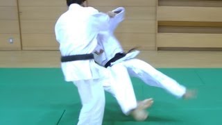 Judo  Ouchi Gaeshi  大内返 [upl. by Emiatej]