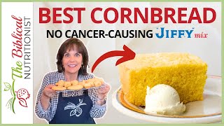 STOP Making Cornbread With Jiffy Mix BEST Cornbread Recipe [upl. by Aitetel]