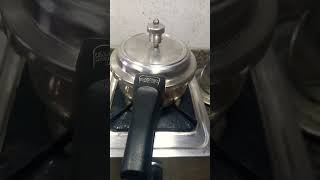 Pressure cooker Whistle sound loud pressurecookersound cookingappliance cooking food [upl. by Kliment342]