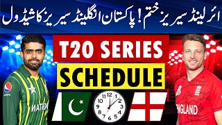 Pakistan vs England T20 Series Schedule  Pakistan tour of England Schedule  Pak vs Eng Schedule [upl. by Armilda]