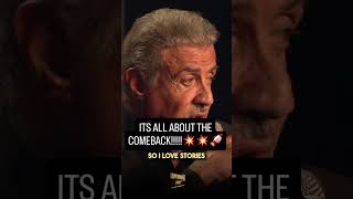 Sylvester Stallone its all about the comeback sylvesterstallone [upl. by Herschel]