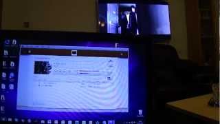 How To Wirelessly Stream Media From PC to Samsung Smart TV Allshare [upl. by Ariaet]