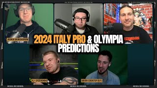 2024 Italy Pro amp HEATED Olympia Predictions  Bodybuilding amp Friends [upl. by Gettings]