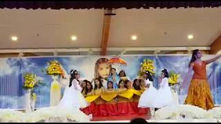 Mother mary christian dance choreography Dr smitha [upl. by Airamana774]