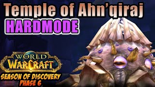 SoD Temple of AhnQiraj HARDMODE All Bosses  Shadow Priest POV [upl. by Elleda]