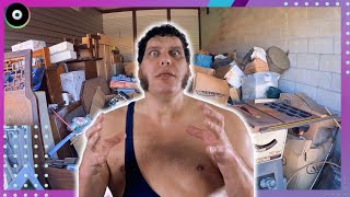 Andre The GIANT Size STORAGE UNIT Was A BACK BREAKER  DimensionthaDot [upl. by Eibreh]