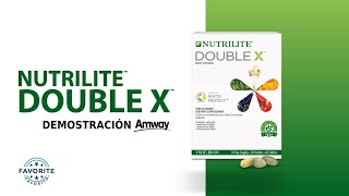 Double X de Nutrilite Video para Entrenamientos  Amway Latin [upl. by Adliw]