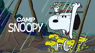 Building a Shelter  Clip  Camp Snoopy [upl. by Lytsirk]