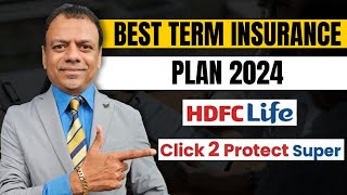 Best Term Insurance plan 2024 HDFC LIFE Smart Protect Super exposed [upl. by Nais]