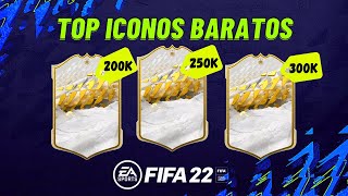 LOS MEJORES ICONOS BARATOS DE FIFA 22  DELANTEROS [upl. by Elissa710]