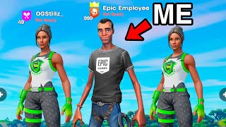 I Pretended to Be an Epic Games Employee in a TikTok Clan Tryout [upl. by Ardel617]