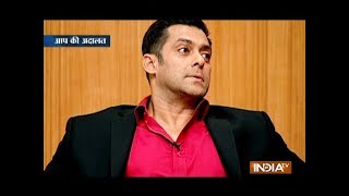 Salman Khan tells in Aap ki Adalat why he is not getting married [upl. by Pollard]