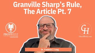 798 Granville Sharp’s Rule The Article Pt 7 GrammarPoint [upl. by Lukin507]