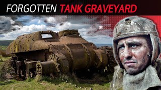 Exploring A Forgotten WW2 Tank Graveyard  Normandy  WW2 [upl. by Eelyac]