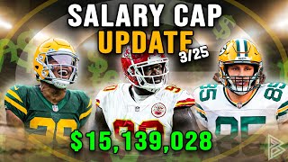 Green Bay Packers Salary Cap Update 325  Rasul Tonyan Reed Deals [upl. by Kisung]