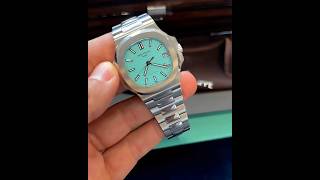 PATEK PHILIPPE 5711 TIFFANY NAUTILUS UNBOXING WATCH REVIEW  AVAILABLE TO ORDER [upl. by Eila]