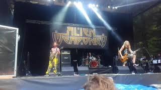 ALIEN WEAPONRY  Rū Ana Te Whenua LIVE Metaldays 2018  European festival debut [upl. by Shaum]