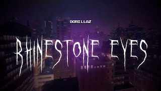 gorillaz  rhinestone eyes  sped up  lyrics [upl. by Kered]