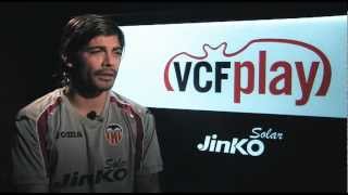 Entrevista Éver Banega Habla sobre los próximos partidos del Valencia CF contra el Real Madrid [upl. by Aicilanna]