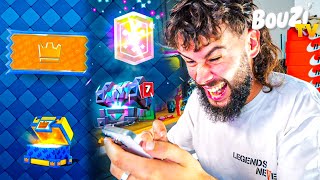 JOUVRE BEAUCOUP TROP DE COFFRES  Opening Clash Royale [upl. by Kablesh]