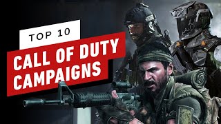 Top Ten Call of Duty Campaigns [upl. by Nnaecarg208]