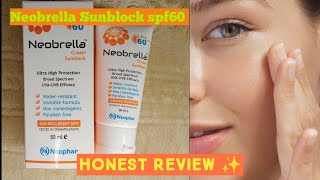 Neobrella SPF60 Sunblock Honest Review ✨beauty [upl. by Ahsenad]