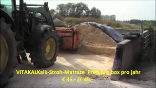 Kalkstrohmatratze und Dekamix stallhygiëne [upl. by Khalsa]