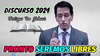 POR FIN SE NOS LIBERARÁ DE LA ANGUSTIA MUNDIAL DISCURSO JW TESTIGOS DE JEHOVÁ JWORG [upl. by Buxton]