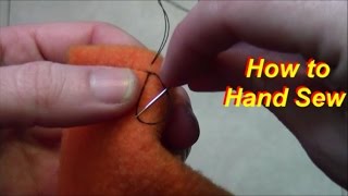 How to Sew by Hand [upl. by Salomie]