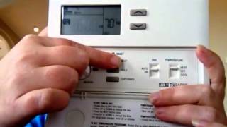 Part 3 Programming Your Digital Thermostat [upl. by Abbe]