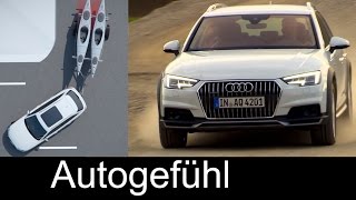 Audi A4 Allroad quattro Exterioroffroadtechnology with trailer assist [upl. by Eilatam]