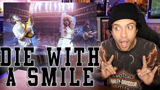 I CAN OFFICIALLY DIE WITH A SMILE  Bruno Mars amp Lady Gaga LIVE Reaction [upl. by Tiebout]