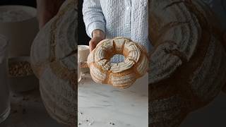 Glutenfree sourdough Couronne Bordelaise a traditional bread from the Bordeaux region in France 🇨🇵 [upl. by Anella]