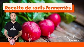 Recette de radis lactofermentés [upl. by Cumings]