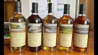 Hidden Spirits Balmenach 2004 Strathisla 2002 Bruichladdich 2002 Ben Nevis 2006 Ledaig 2007 [upl. by Ahsropal]