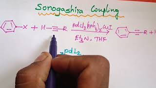 SONOGASHIRA COUPLING REACTION WITH MECHANISM IN TAMIL  CSIR NET  GATE  CHEMICAL SCIENCE [upl. by Lief127]