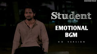 Student web series Finale Ep Emotional BgmStudent Emotional BgmShunnuRingtone Today [upl. by Thurman]