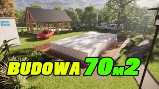 Jak zbudować dom 70m2 bez pozwolenia na budowę Odcinek 1 Nowy ład 70m2 Polski ład 70m2 [upl. by Eedyak]