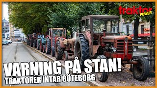 VARNING PÅ STAN – traktorerna drar in till city [upl. by Enaasiali]