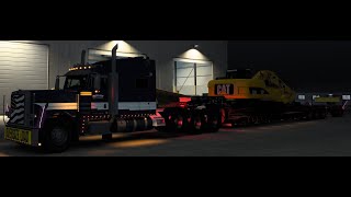 Driving from Gillette WY to Butte MT in  American Truck Simulator  ATS [upl. by Ihculo309]