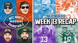 NFC North Roundtable  NFL Week 13 Recap [upl. by Crim]