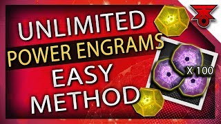 Destiny 2  HOW to GET LUMINOUS ENGRAMS POWER 300  HOW to GET POWER ENGRAMS  EASY METHOD [upl. by Francisco174]