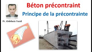 Béton précontraint principe de la précontrainte [upl. by Olemrac]