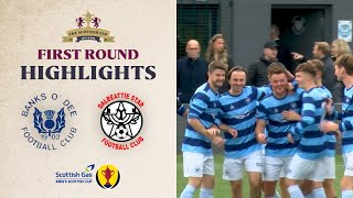 Banks ODee 60 Dalbeattie Star  Scottish Gas Scottish Cup First Round Highlights [upl. by Marella]