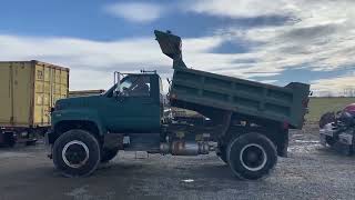 1994 GMC TOPKICK Dump Truck [upl. by Beitris132]