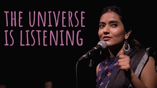 quotThe Universe Is Listeningquot  Sainee Raj ft Samuel  UnErase Poetry [upl. by Ardnahcal398]